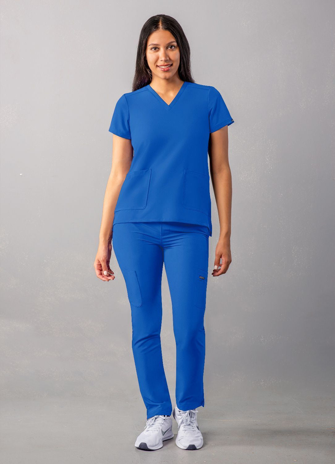 Adar Women's Modern V-Neck Top 1