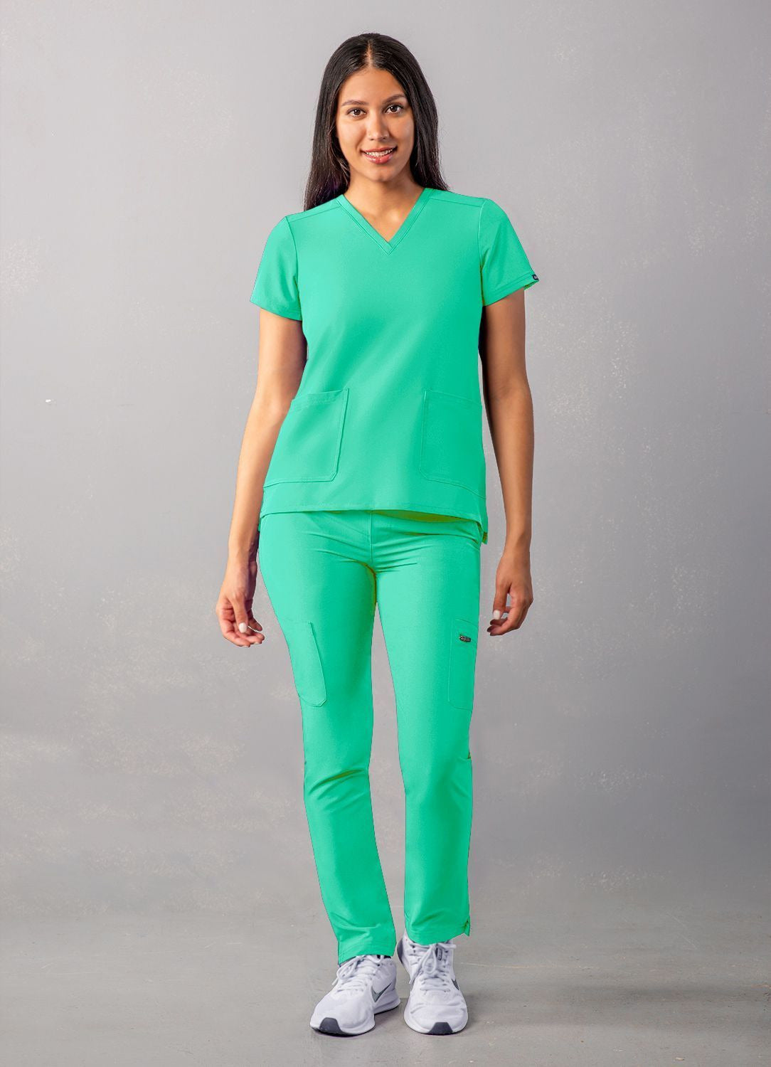 Adar Women's Modern V-Neck Top 2
