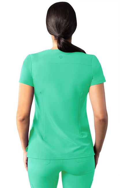Adar Women's Modern V-Neck Top 2