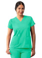 Adar Women's Modern V-Neck Top 2