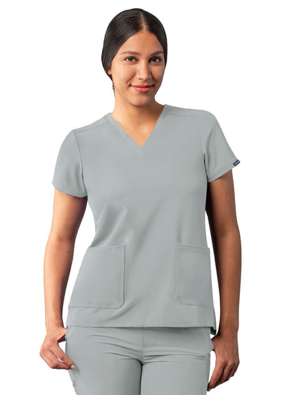 Adar Women's Modern V-Neck Top 2
