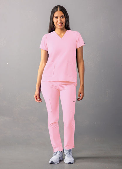 Adar Women's Modern V-Neck Top 1
