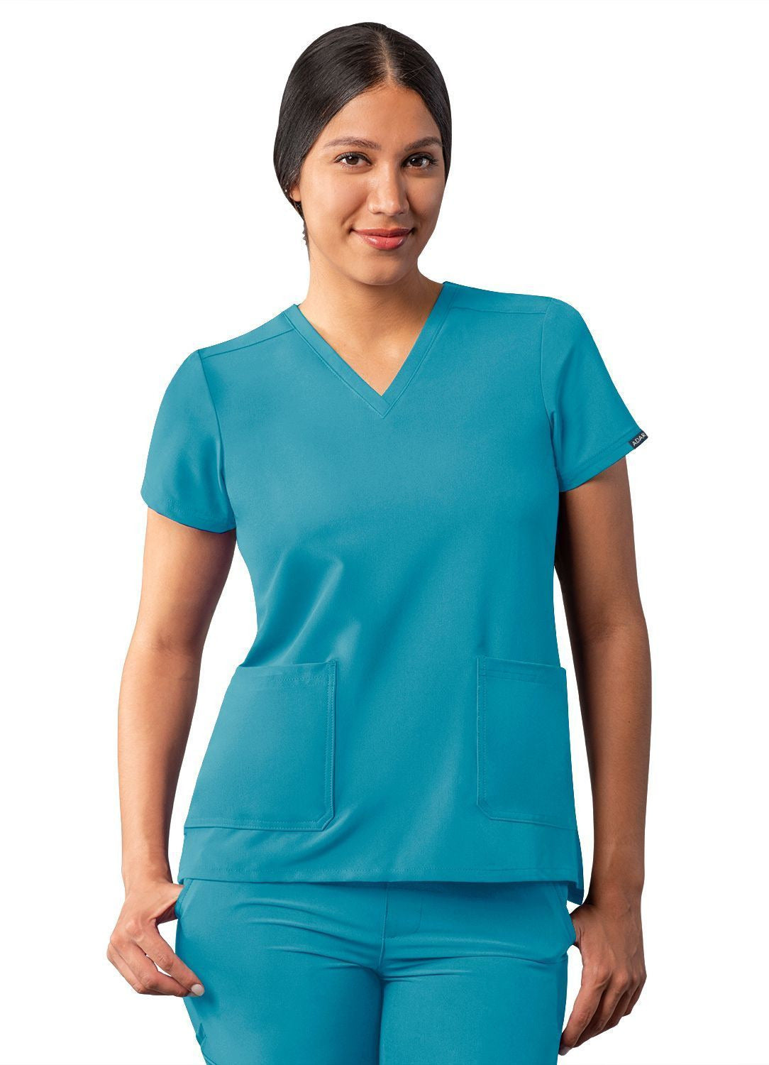 Adar Women's Modern V-Neck Top 1