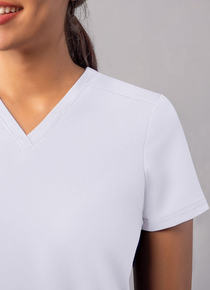 Adar Women's Modern V-Neck Top 2