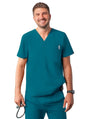 Adar Men's Modern V-Neck Top 1
