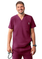 Adar Men's Modern V-Neck Top 2