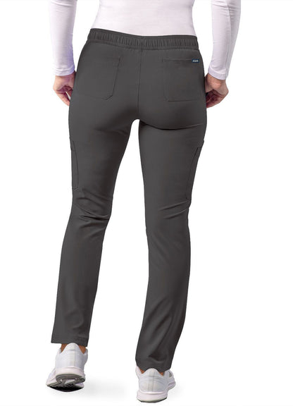 Adar Women's Skinny Leg Cargo Pant - Navy - Pewter - Royal Blue