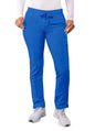 Adar Women's Skinny Leg Cargo Pant - Navy - Pewter - Royal Blue