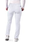 Adar Women's Skinny Leg Cargo Pant - White