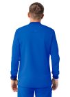 Adar Men's Zippered Jacket - Royal Blue - Pewter