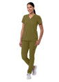 Adar Women's Go-Basic Scrub Set 1