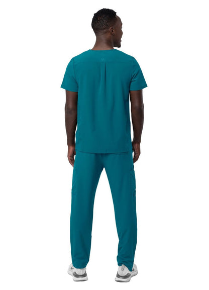 Adar Men's Go-Everyday Cargo Scrub Set