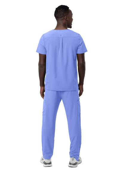 Adar Men's Go-Everyday Cargo Scrub Set