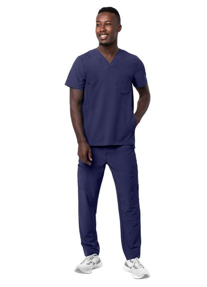 Adar Men's Go-Everyday Cargo Scrub Set