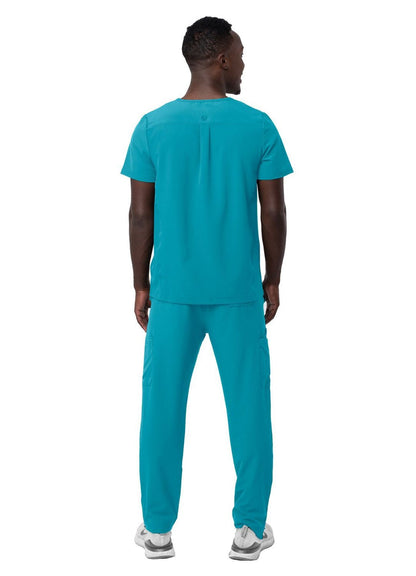 Adar Men's Go-Everyday Cargo Scrub Set