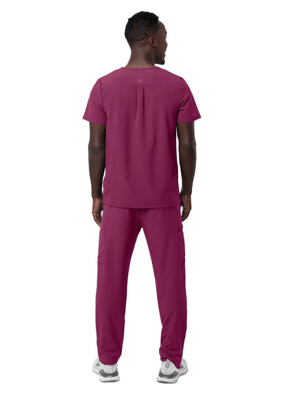 Adar Men's Go-Everyday Cargo Scrub Set