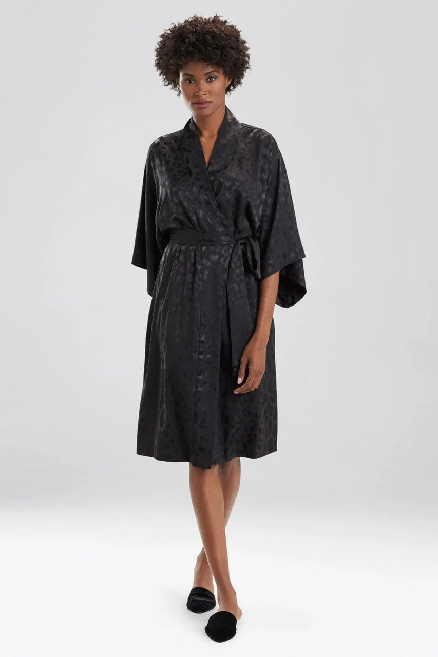 Natori Decadence Long Wrap - Black