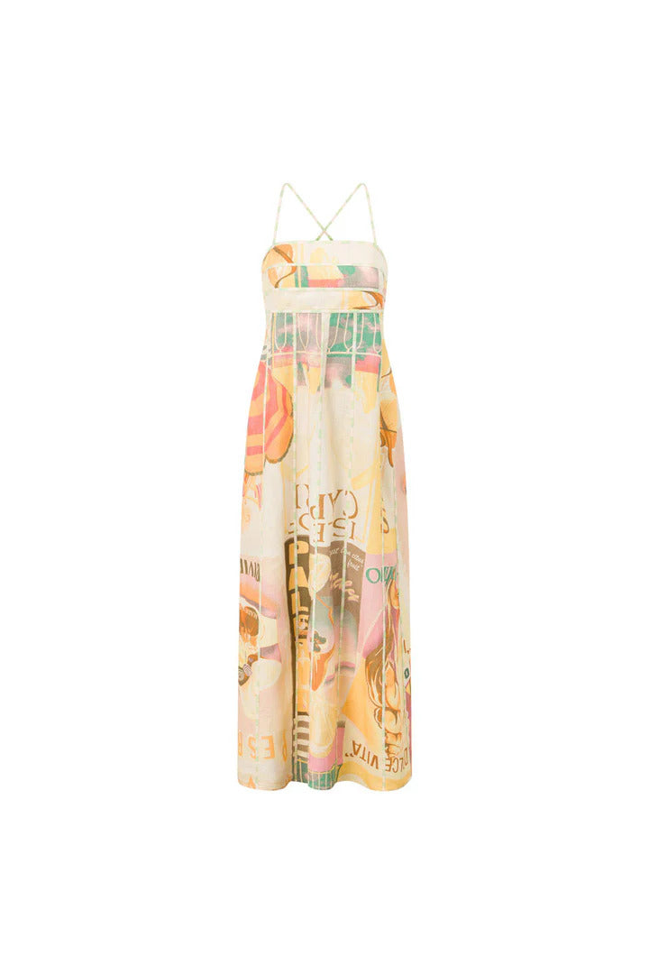 Sabo Skirt Palermo Dress - Fiorire Rosa
