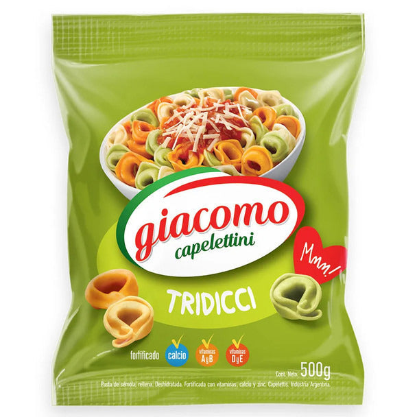 Pampa Direct Giacomo Capelettini Tridicci Delicious Classic Pasta, 500 g / 17.6 oz bag