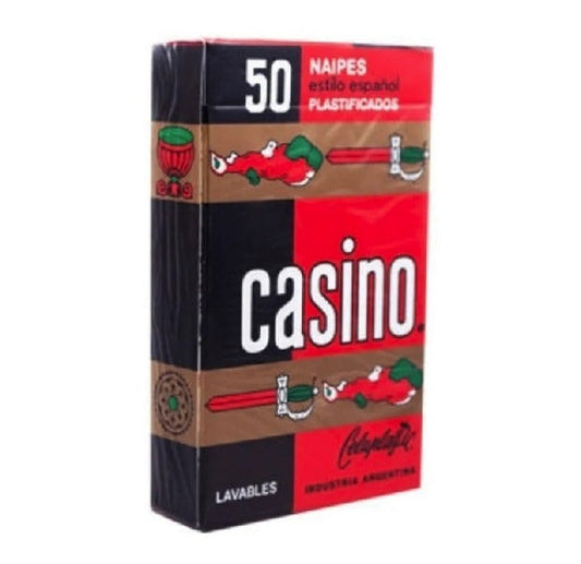 Pampa Direct Naipes Cartas Españolas Deck Mazo for Chinchón, Escoba & Truco, 50 cards by Casino