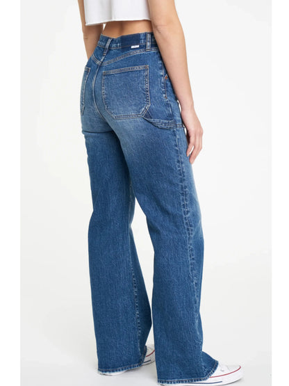 Ruby & Jenna Women's Daze- Patch Pocket High Rise Wide Leg