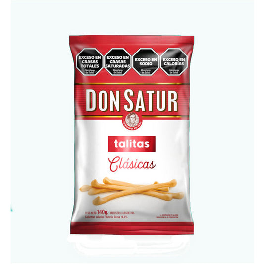 Pampa Direct Don Satur Classic Talitas Long Crackers, 140 g / 4.9 oz (pack of 3)