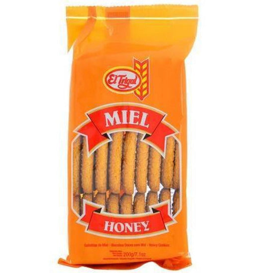 Pampa Direct El Trigal Galletas de Miel Honey Flavored Cookies, 200 g / 7.05 oz ea