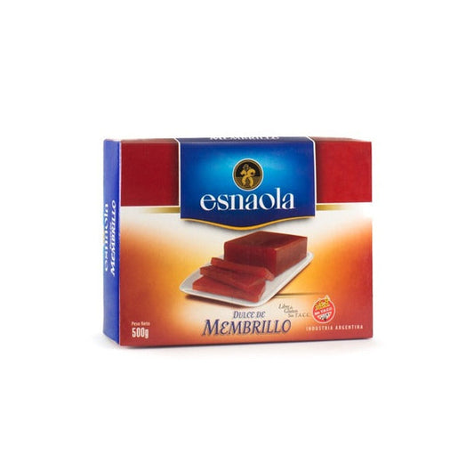Pampa Direct Esnaola Dulce de Membrillo Quince Jelly Sealed Bar for Desserts, Cheese and Cakes, 500 g / 1.1 lb