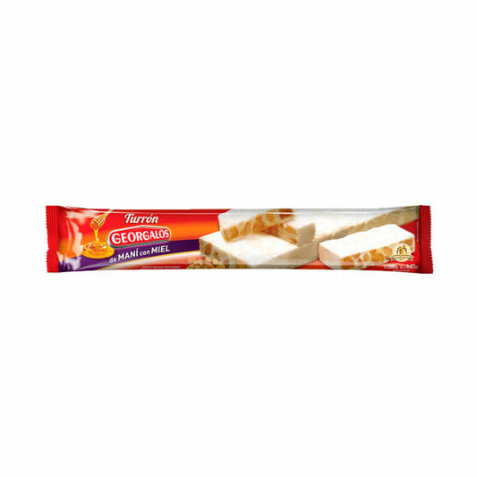 Pampa Direct Turrón Maní & Miel Nougat Georgalos, 120 g / 4.23 oz