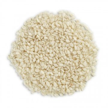 Sun Organic Farm Sesame Seed, Hulled, White - Organic