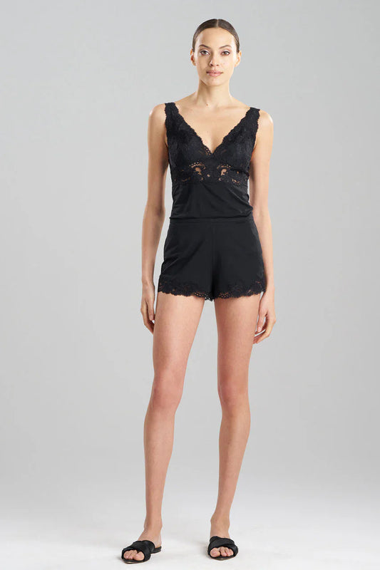 NATORI Imagine Jersey Lace Shorts