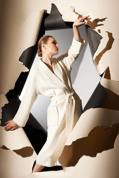 NATORI Quilted Infinity Jacquard Robe