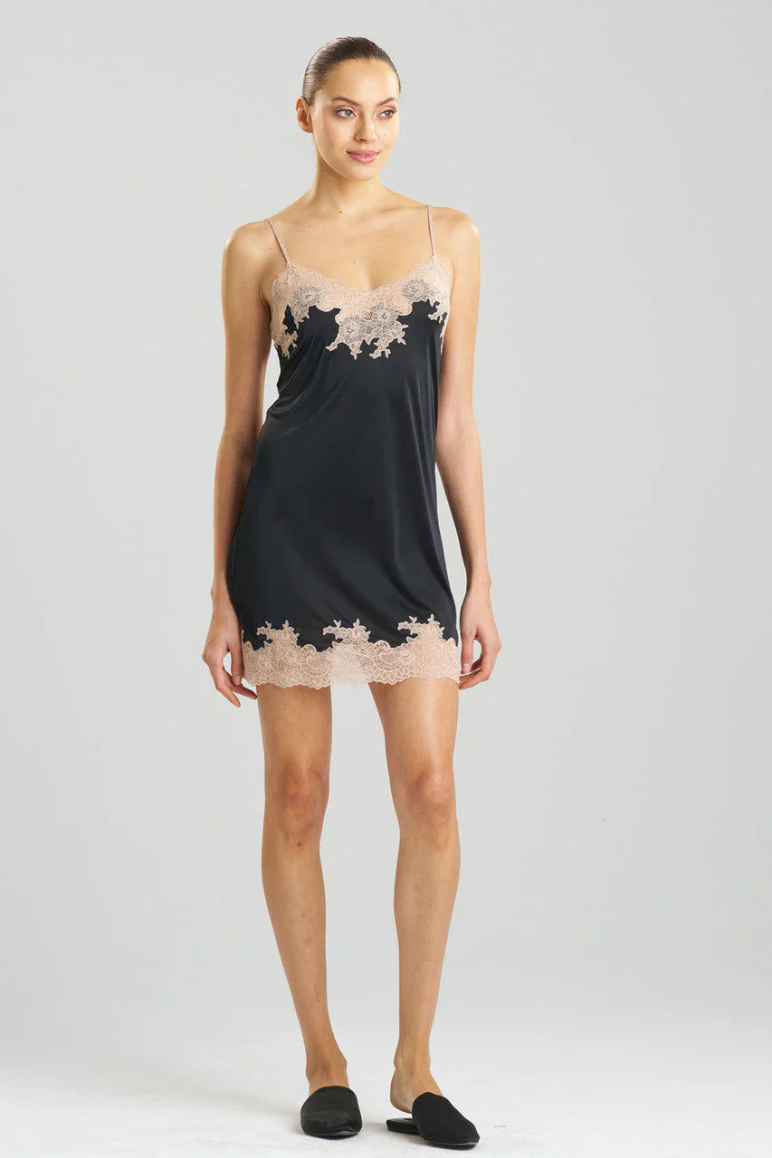 NATORI Enchant Lace Trim Chemise 2