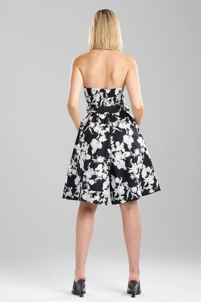 NATORI Tangier Embroidered Cotton Jumpsuit