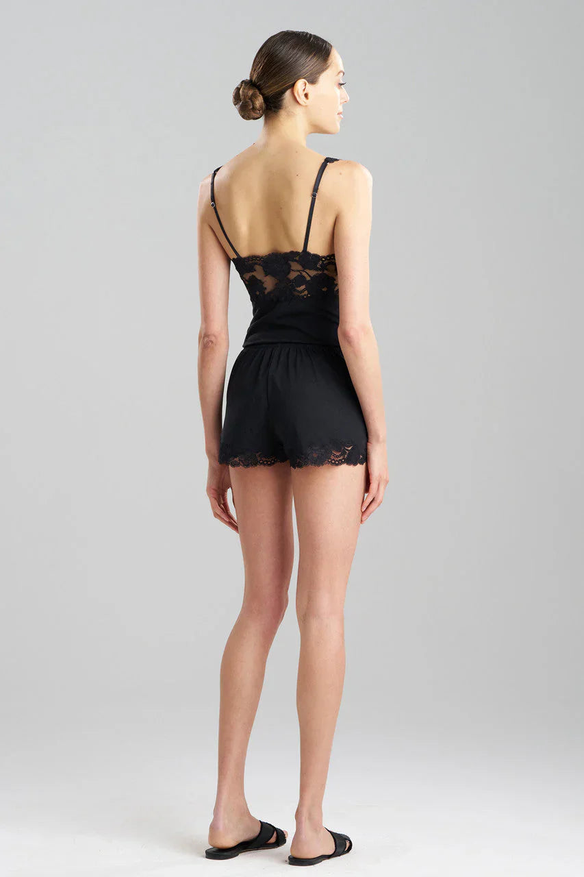 NATORI Imagine Jersey Lace Shorts