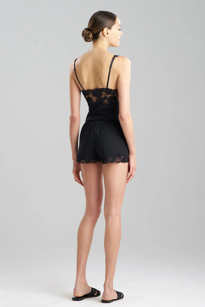 NATORI Imagine Jersey Lace Shorts