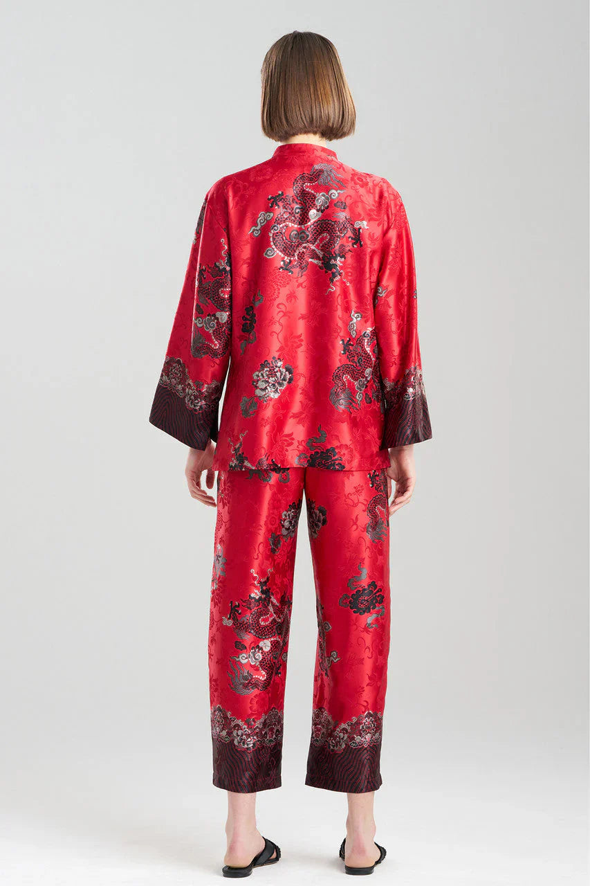 NATORI Imperial Dragon Jacquard Mandarin PJ