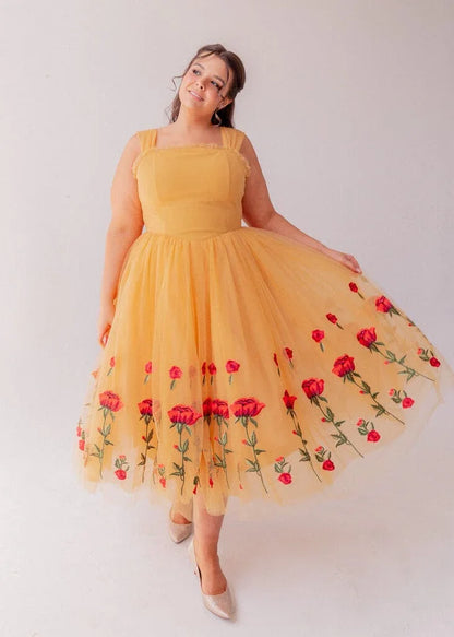 JessaKae Belle Dress -  Yellow