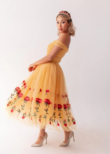 JessaKae Belle Dress - Yellow