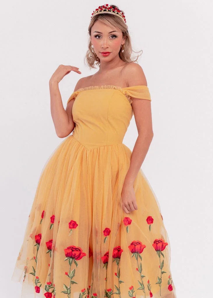 JessaKae Belle Dress -  Yellow