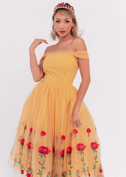 JessaKae Belle Dress -  Yellow