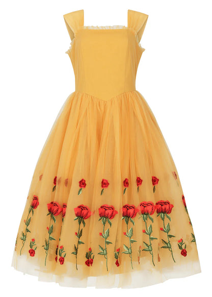 JessaKae Belle Dress - Yellow