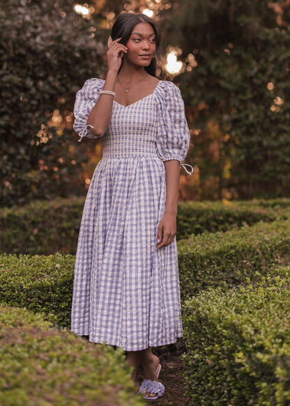 JessaKae Bonnet Dress - Bonnet Purple