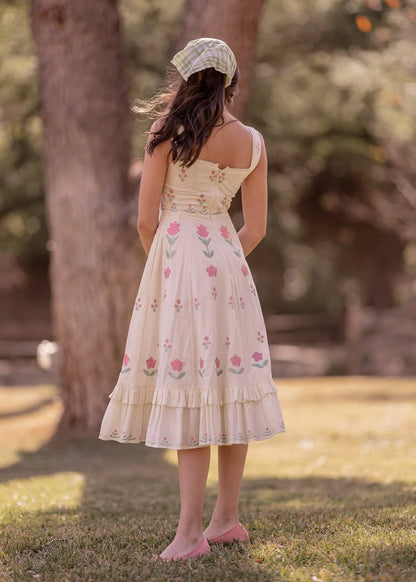 JessaKae Buttercup Dress - Cream