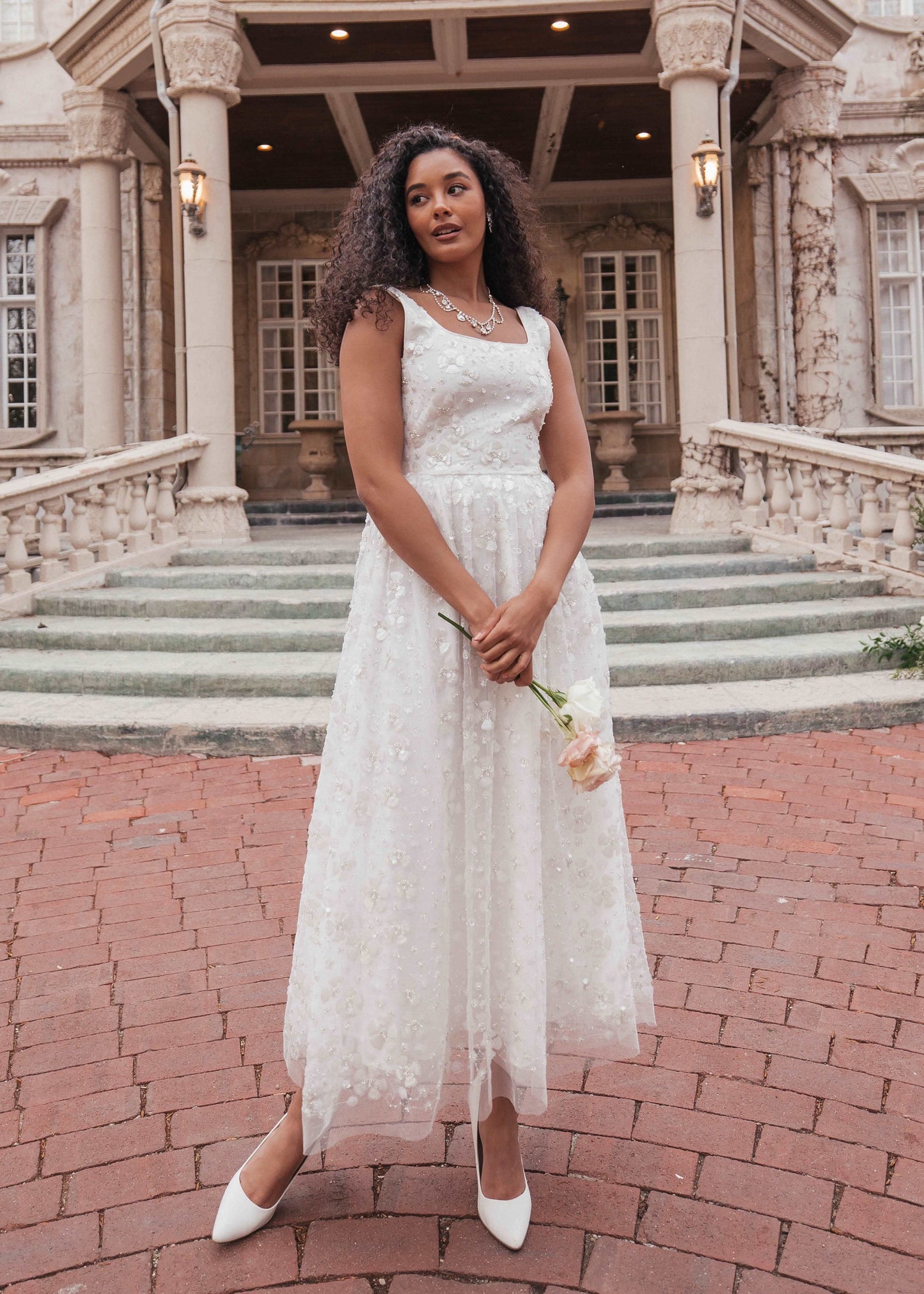 JessaKae Celeste Dress - White