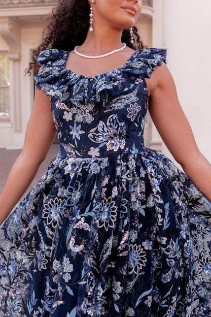 JessaKae Chrissy Dress - Midnight Meadow