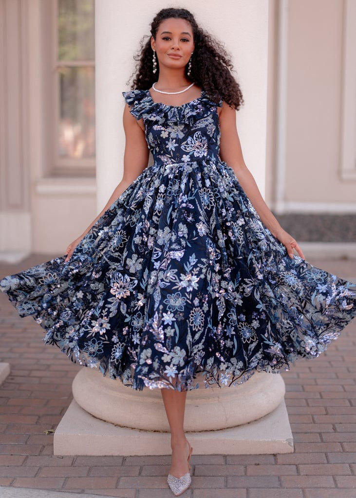 JessaKae Chrissy Dress - Midnight Meadow