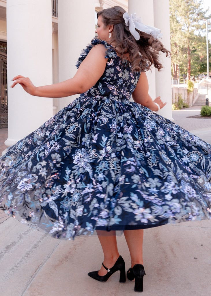 JessaKae Chrissy Dress - Midnight Meadow
