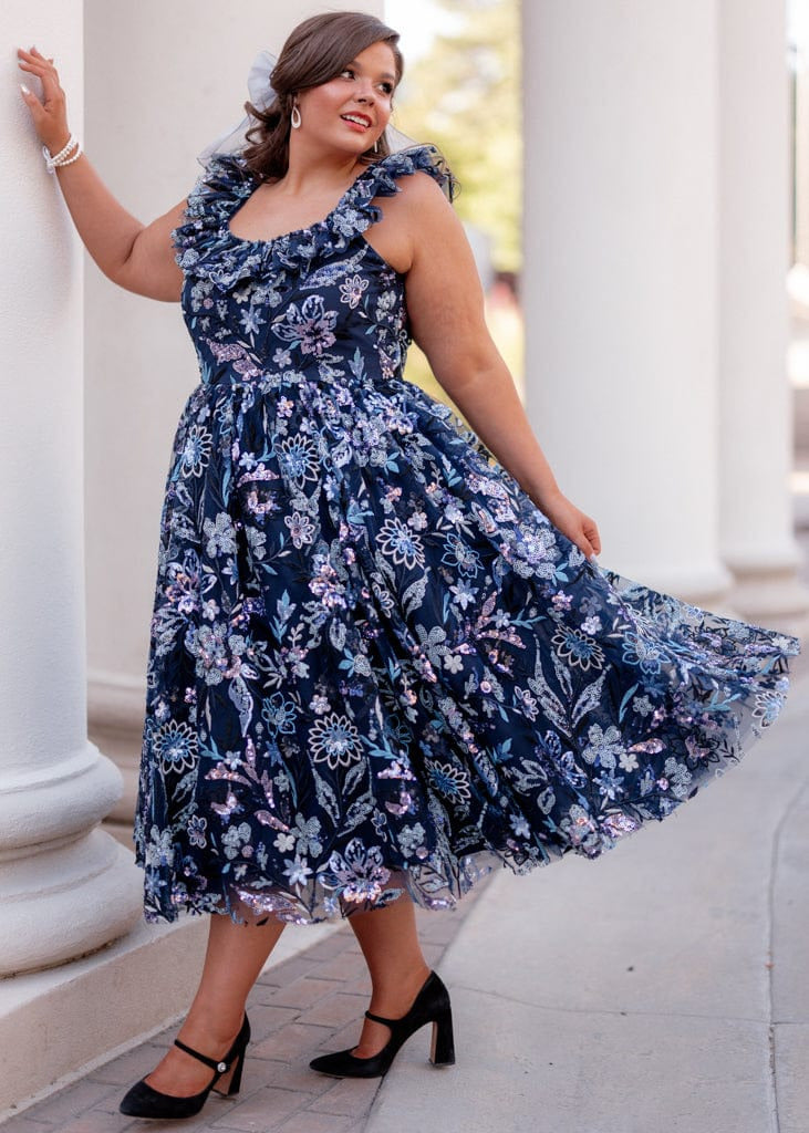 JessaKae Chrissy Dress - Midnight Meadow