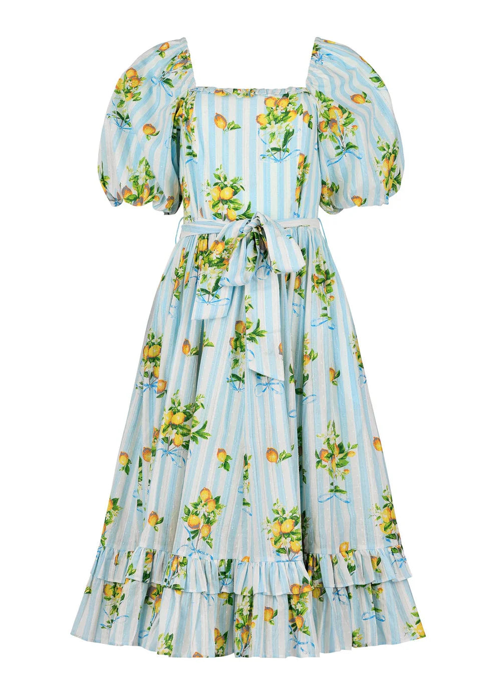JessaKae Citrus Dress - Zesty Blue